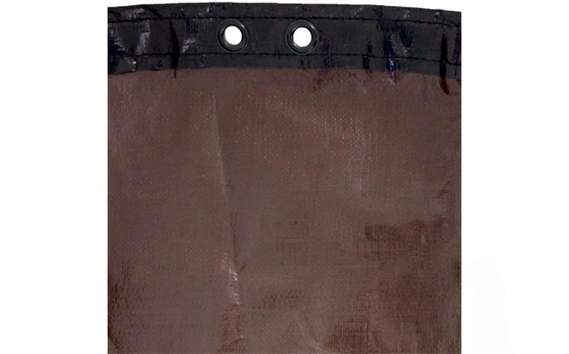 PoolTux BB2440R 29' x 45' Brown/Black Rectangle Ultra Premium Winter Cover for 24' x 40' Rectangle In Ground Pool with 4' Overlap - AquaDoc