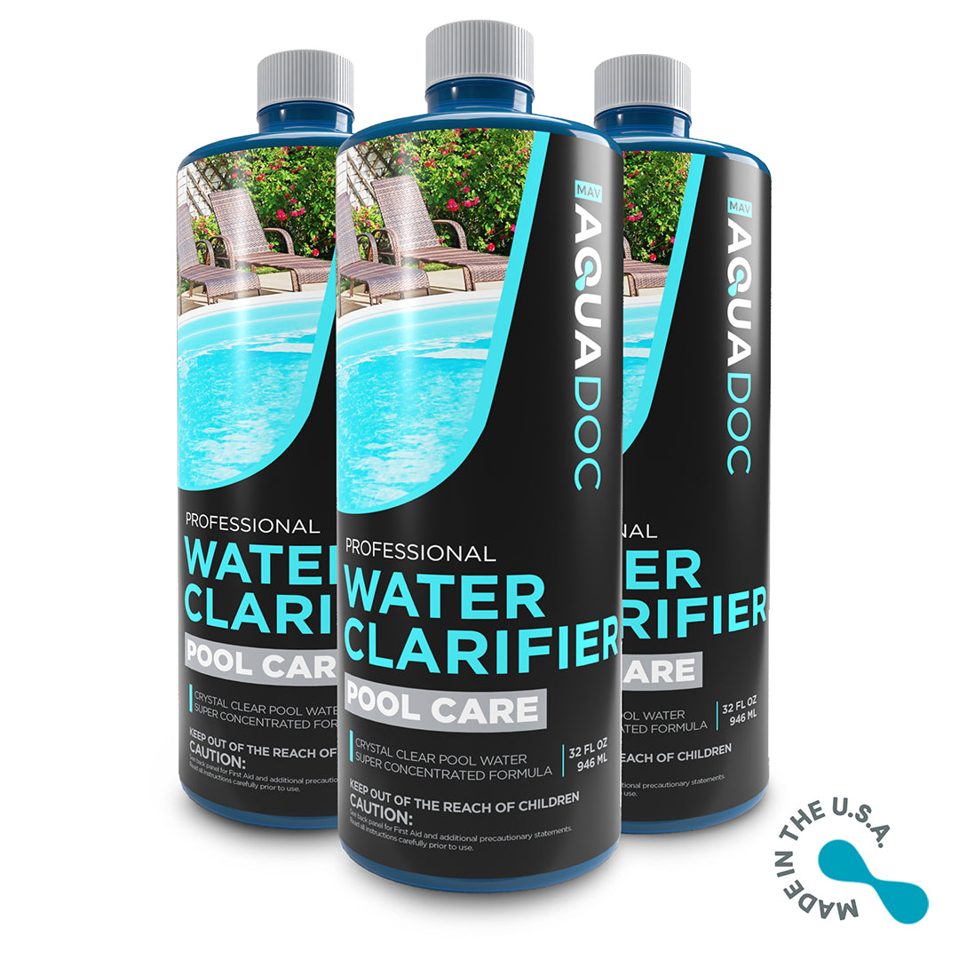 Clear water pool treatment - Enhance the clarity of your pool water with an effective clarifier.