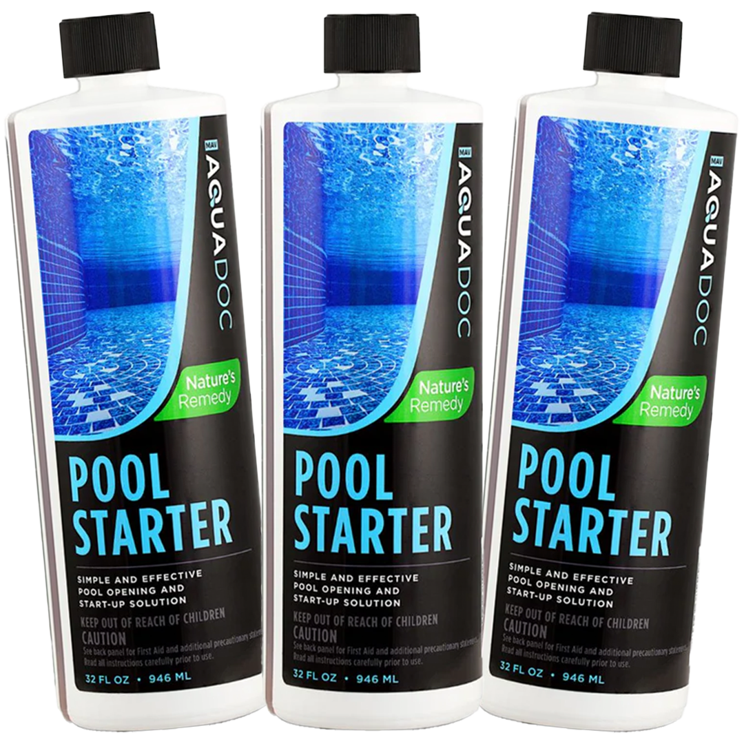 aquadoc pool starter 32oz 3 pack