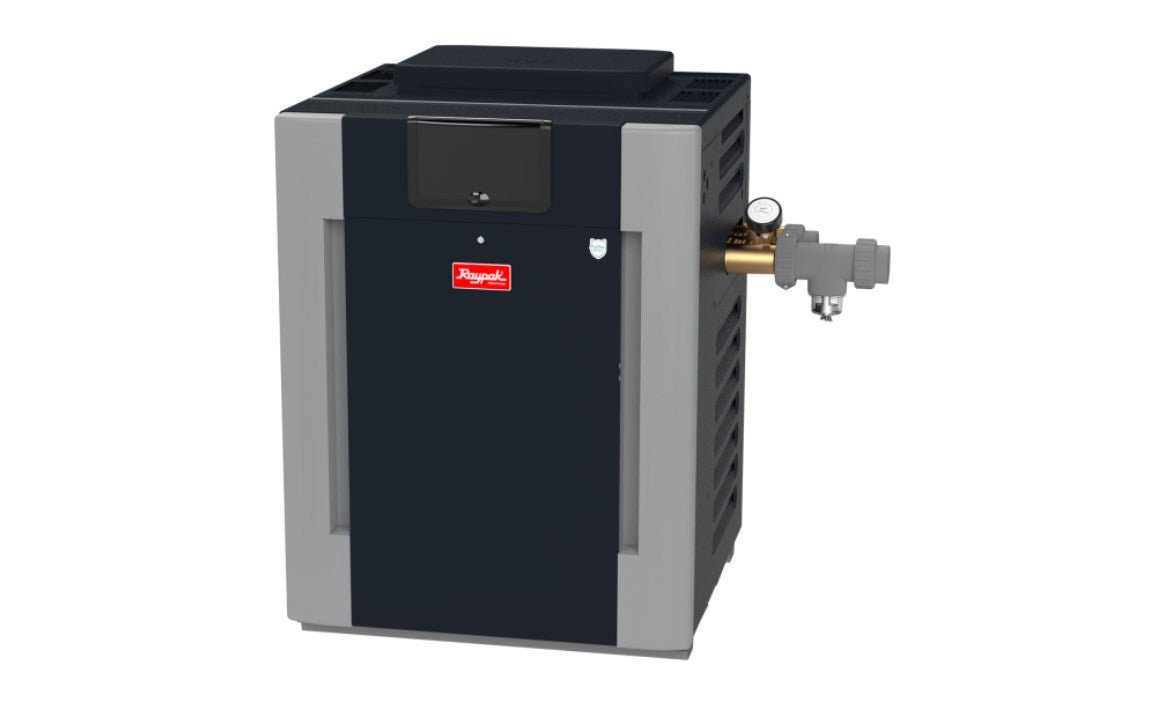 Raypak 206A Digital Natural Gas Heater 52 6 - 9K 017379 - AquaDoc