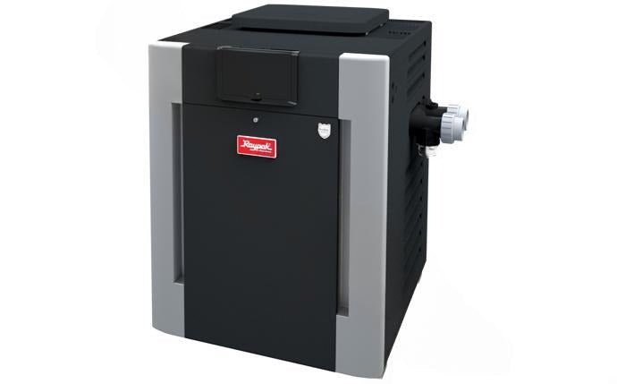 Raypak Digital Electronic Cupro Nickel Heater Natural Gas Heater 51 180K BTU 014938 - AquaDoc