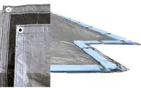 GPC Winter Covers 30' x 50' Silver Pro Rectangle Winter Cover 12123656I - AquaDoc