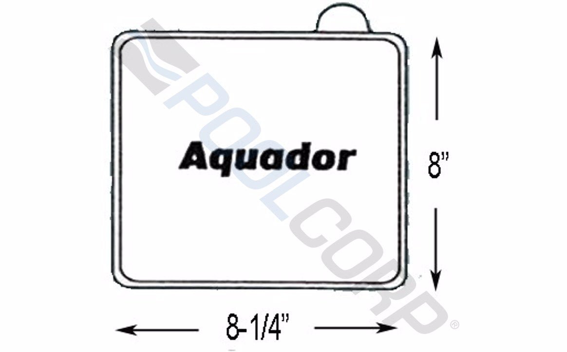 No Brand 71020 Replacement Lid For Doughboy® Above Ground Skimmer Kit - AquaDoc