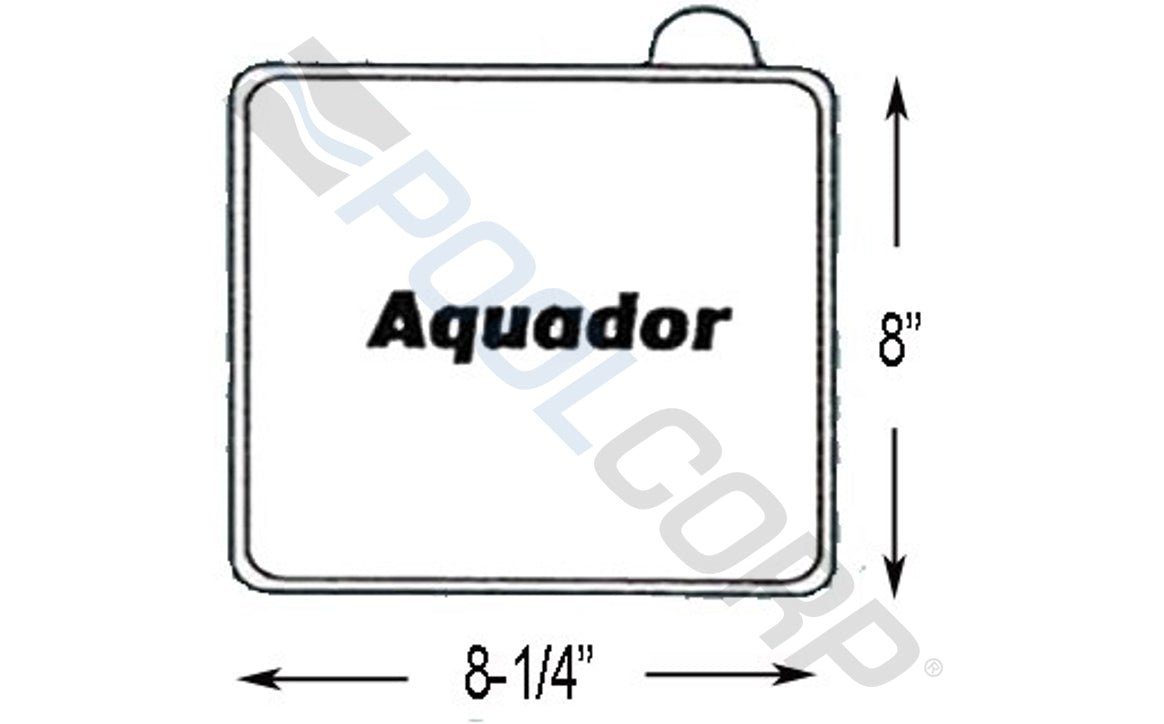 No Brand 71010 Replacement Lid For Above Ground Wide Mouth Skimmer Kit - AquaDoc