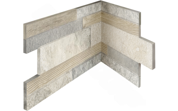 Rockwood Natural Beige Corner Tile for pool and spa