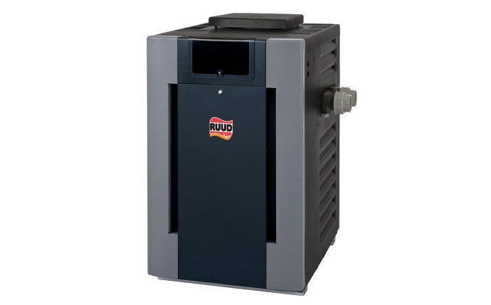 RUUD Liquid Propane Digital Heater - 180K BTU For Large Spaces - AquaDoc