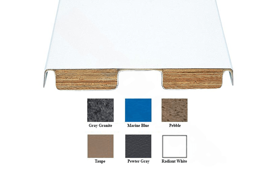 S.R. Smith 66 - 209 - 268S2 - 1 8' Radiant White Fibre - Dive Diving Board - AquaDoc
