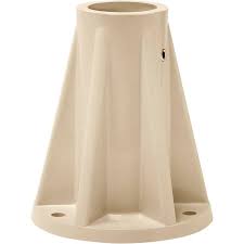 SAFTRON 6″ Polymer Bases for pool rails