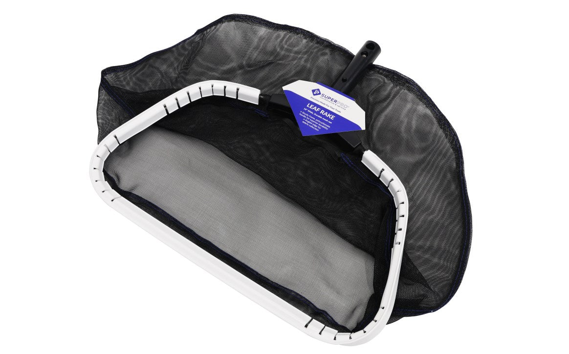 Super - Pro 18" Lite Duty Mesh Leaf Rake LR055CBWAAXXSCP - AquaDoc