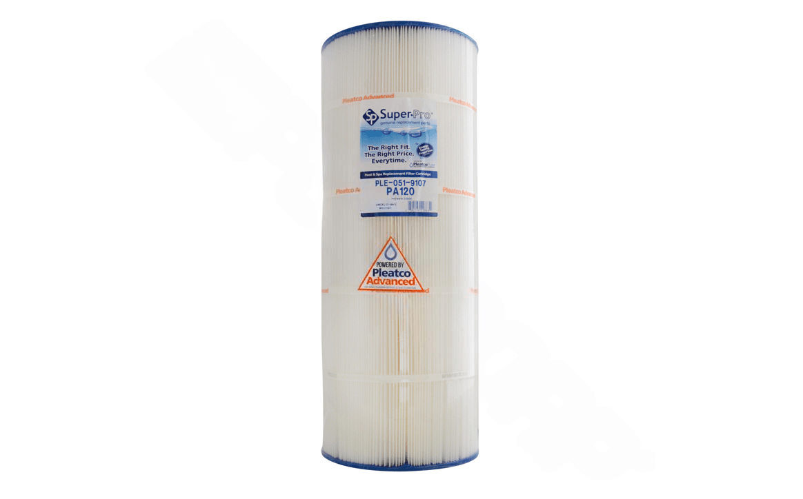 SUPER - PRO 8 - 15/16" Diameter 120 SqFt Replacement Filter Cartridge - AquaDoc