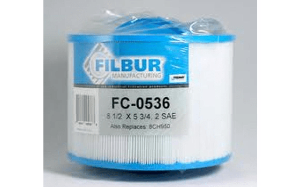 SUPER - PRO 50 SqFt 3 oz 2" SAE Top Load Cartridge Element - AquaDoc