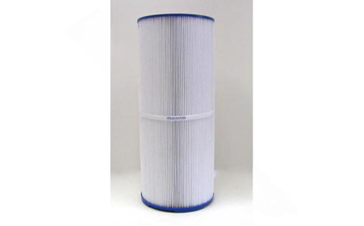 Close-up of the high-quality fabric material of the SUPER-PRO filter cartridge.
