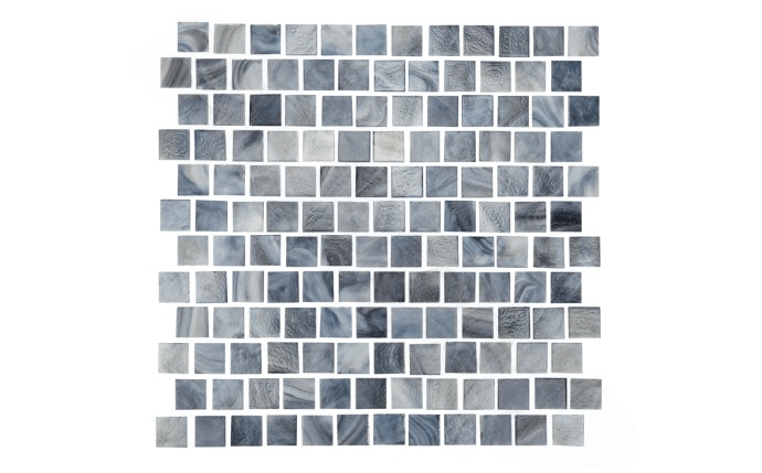 NPT AQI - STEEL 1" x 1" Aquarius Collection Steel Tile - AquaDoc
