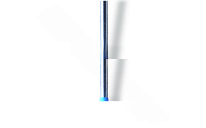 48-inch lightweight aluminum handle for easy and efficient pool cleaning