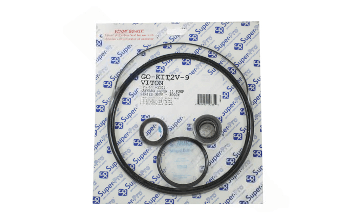 Super - Pro Viton Hayward Super II Pump Seal Kit GO - KIT2V - 9 - AquaDoc