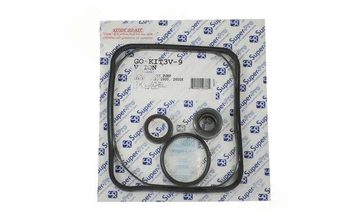 Super - Pro Viton Hayward Super Pump Seal Kit GO - KIT3V - 9 - AquaDoc