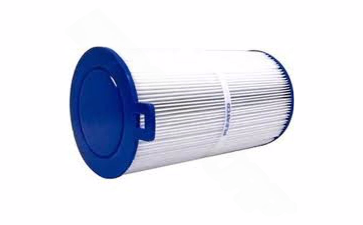 Front view of SUPER-PRO 5-11/16" 23 SqFt replacement filter cartridge.