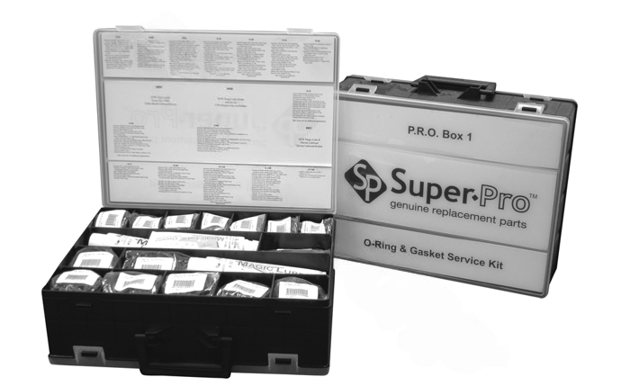 Super-Pro SUPER PRO BOX 1 O-Ring Service Box for Pool Maintenance