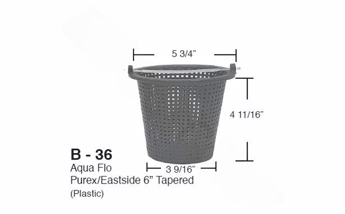 Super - Pro Strainer Basket for Aqua - Flo and Purex Pumps 27180 - 036 - 000 - AquaDoc