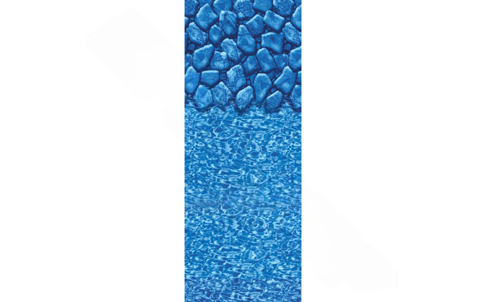 Swimline LI1848BSO20 Round Overlap Above Ground Pool Liner in Boulder Swirl