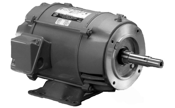 U.S. MOTORS EEQ500 Close Coupled EQ Series® ODP Replacement Pump Motor 1PH 5HP 230V - AquaDoc