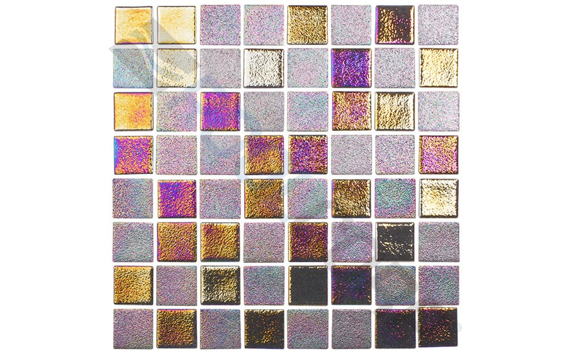 NPT OPL - ALLOY 1 1/2" x 1 1/2" Opal Bronze Alloy Pool Tile - AquaDoc