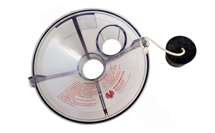 Waterco Skimmer Control Plate for Baker Hydro Skimmer