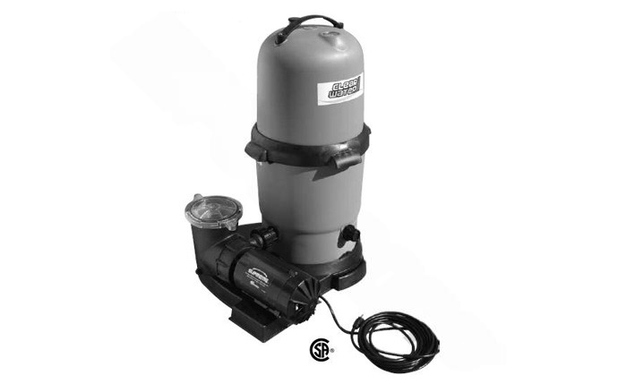 Waterway FCS200137 - 6S 200 SqFt ClearWater II Cartridge Filter System 0.75HP - AquaDoc