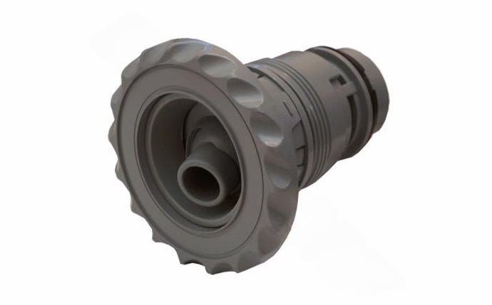 Waterway™ 210 - 6097 3 - 3/8" Gray Deluxe Adjustable Roto Poly Jet Internal with Scallop - AquaDoc