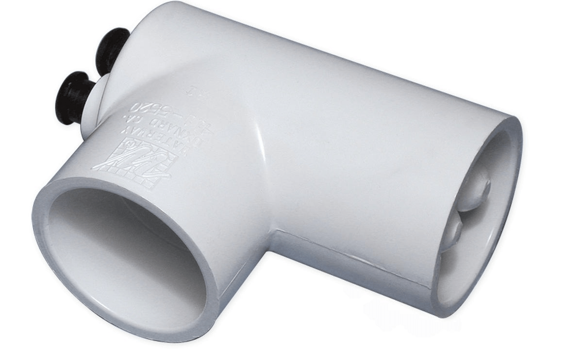 Waterway 400 - 5540 90o ELL THERMOWELL 1 1/2"Sx1 1/2"S W/BUSHING - AquaDoc