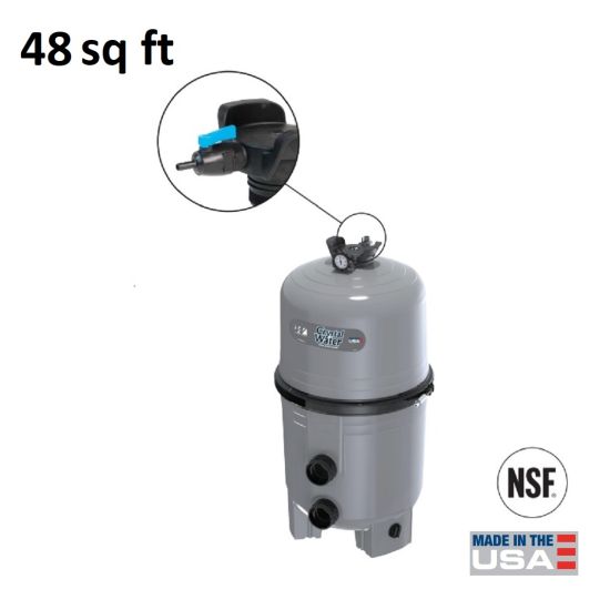 Waterway Crystal Water D.E. Filter 48 SqFt 570 - 0048 - 07 - AquaDoc
