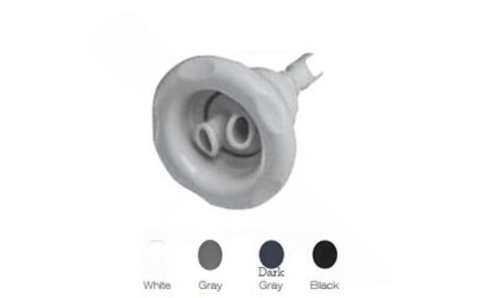 Waterway™ Poly Storm 229-8121 Black Twin Roto Gunite Jet Internal with 5-Scallop, Thread-In