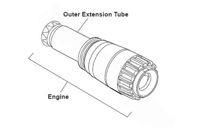 Zodiac Pool R0542100 Outer Extension Pipe for T3/T5 Duo/TR2D Pool Cleaners - AquaDoc