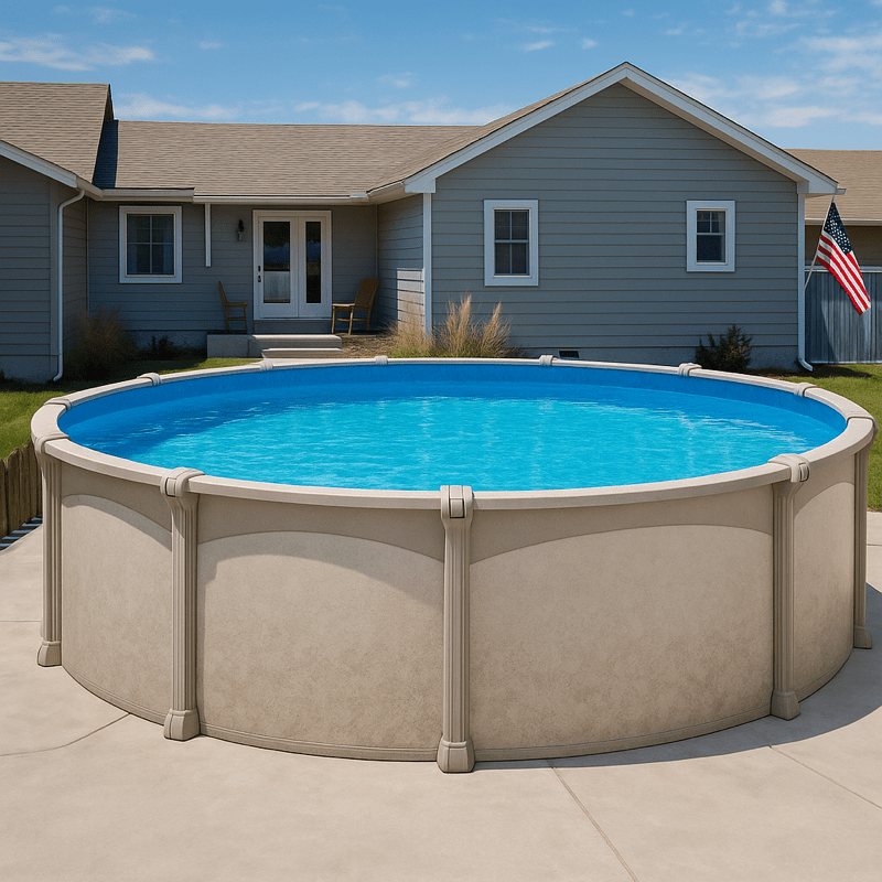 18' Round Distinction LX Pool Only – Above Ground | Customizable