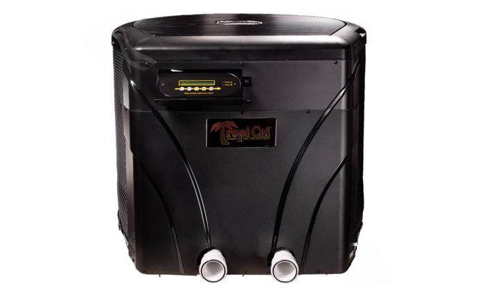 AquaCal T075AHDSBLH Tropical Heat Pump front view