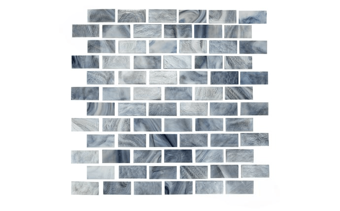 NPT AQI - STEEL1X2 1" x 2" Aquarius Collection Steel Tile - AquaDoc