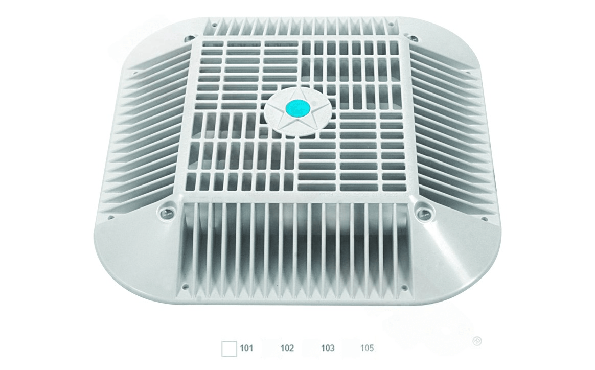 AquaStar Pool Products 914103 14" Square Anti - Entrapment Suction Outlet Cover for 9" Square Retrofits - AquaDoc