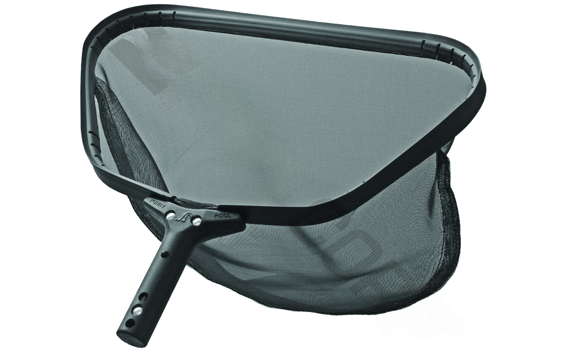 PoolStyle PSBKSTD Black Knight Leaf Rake with 17-inch frame