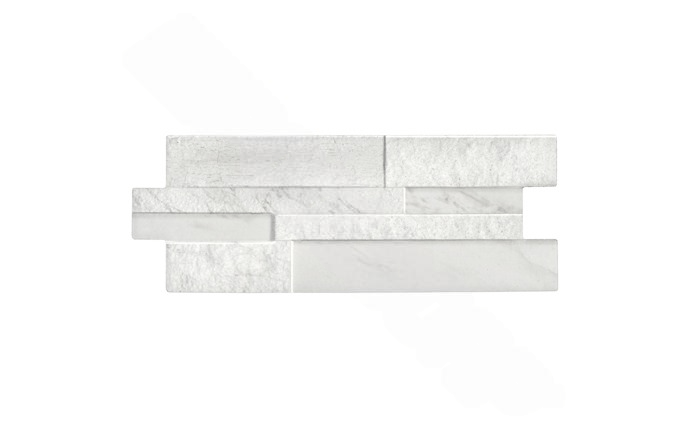NPT CRA - BIANCO 6 1/4" x 15 3/4" Carrara Tile Bianco White - AquaDoc