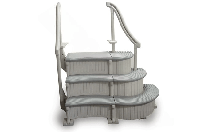 Confer Plastics CCX - ADD Curve Add - On Piece for Use with Both CCX - AG and CCX - IG Drop - In Steps - AquaDoc