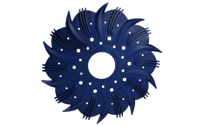 CleanPro BDA Cleaner Finned Disk in Blue for Baracuda(R) Cleaner