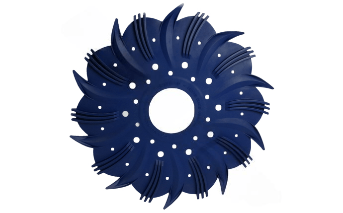 CMP CleanPro BDA Cleaner Finned Disk; Blue 25563 - 809 - 000 - AquaDoc