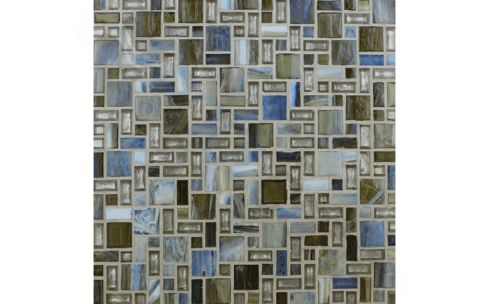 NPT COS - PARIS Cosmopolitan Tile Latte Silver Mosaic - AquaDoc