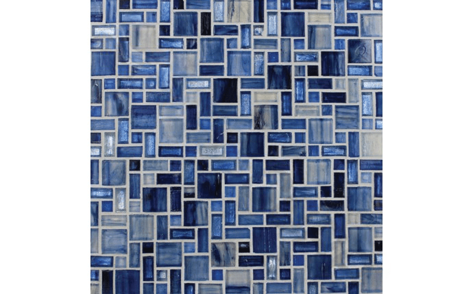 NPT COS - SYDNEY Cosmopolitan Tile Light Blue Mosaic - AquaDoc