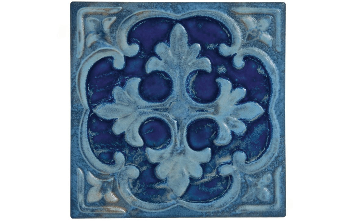 NPT HANA - CYAN 6" x 6" Hana Tile Cyan - AquaDoc