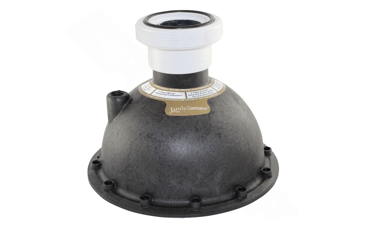 Zodiac Pool 3 - 9 - 201 1 - 1/2" 5 - Port Water Valve Top Housing with Union Adapter - AquaDoc