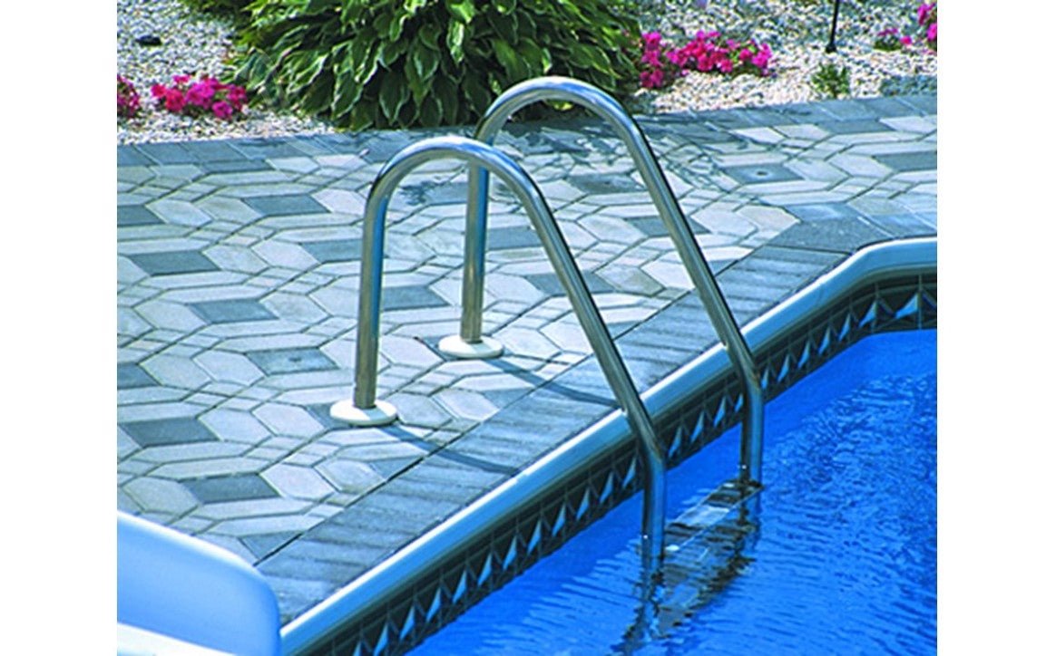 S.R. Smith 24" 3 Step Economy Ladder with Elite Stainless Steel Tread VLLS - 103S - AquaDoc