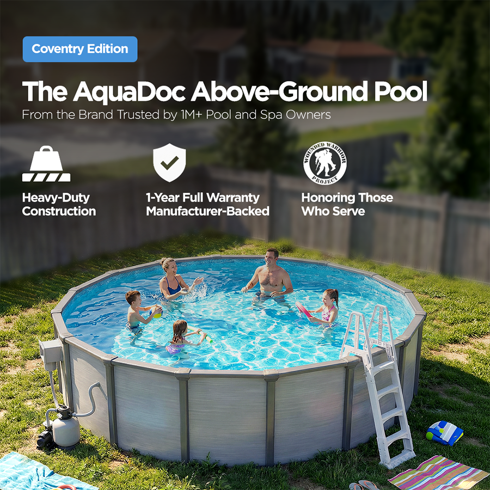 Elite Above Ground Pool - AquaDoc - AquaDoc - 850082366217 -