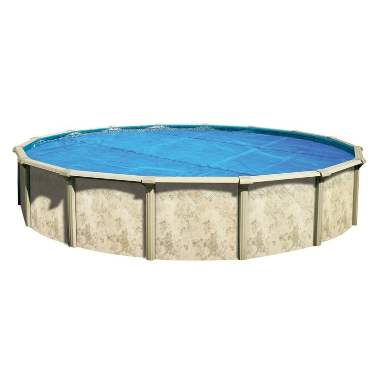 Midwest Canvas - 2YR FULL 15' RD SOLAR COVER 12 MIL CLEAR 15 RD 5YR - AquaDoc