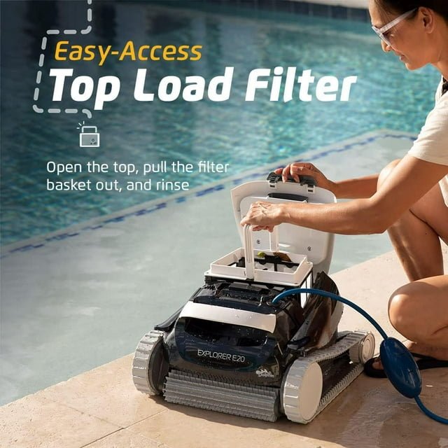 Maytronics Dolphin™ Explorer E20 99996148 - XP Robotic Pool Cleaner - AquaDoc